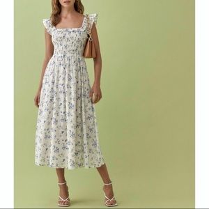 Reformation Noreen dress (Lula) (size L) (brand new)